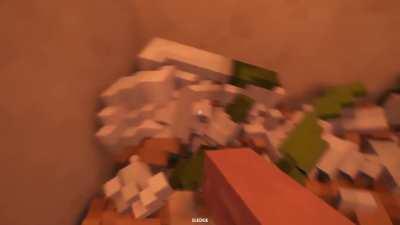 just a normal minecraft speedrun