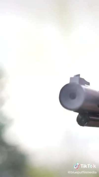 BB gun and super slow motion camera