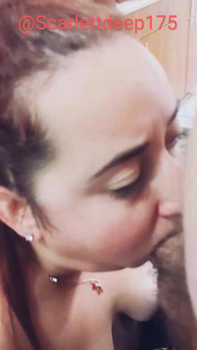 I gag but I don't quit 