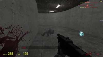 A literal base with weapons at the entrance for no reason.