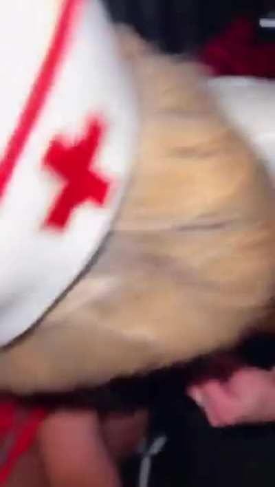 Megan Thee Stallion enjoying the party