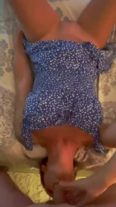 Letting him choose the depth