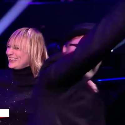 Raymonds reaction to Belgium qualifying was definitely a moment