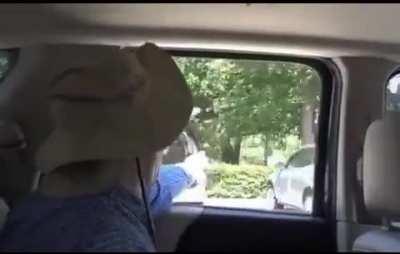 Not wearing a seatbelt