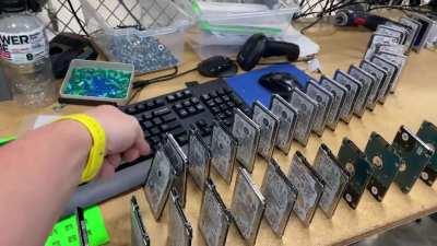 A little fun before the shredder