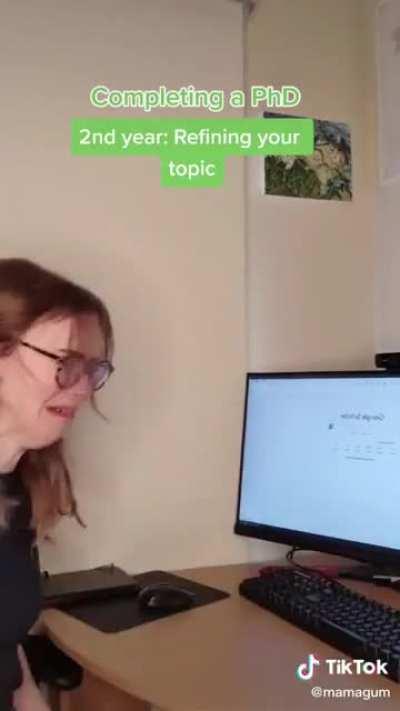 Stages of getting a PhD