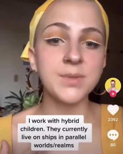 Another girl talking about bizarre space stuff