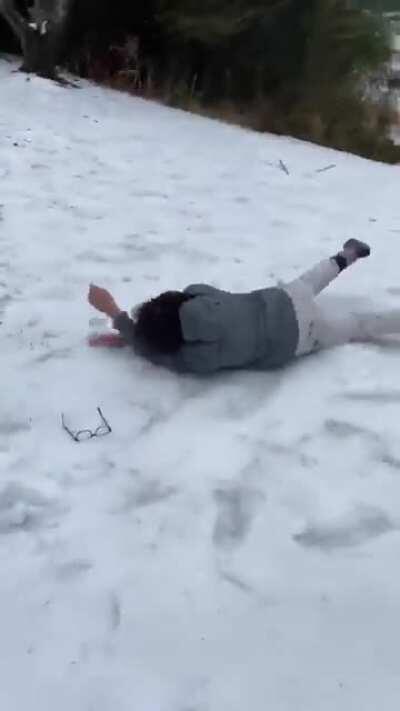 WCGW Attempting to go sledding