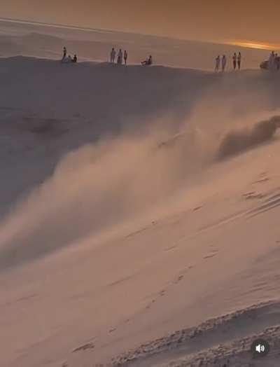 Hill Climb in the Sand