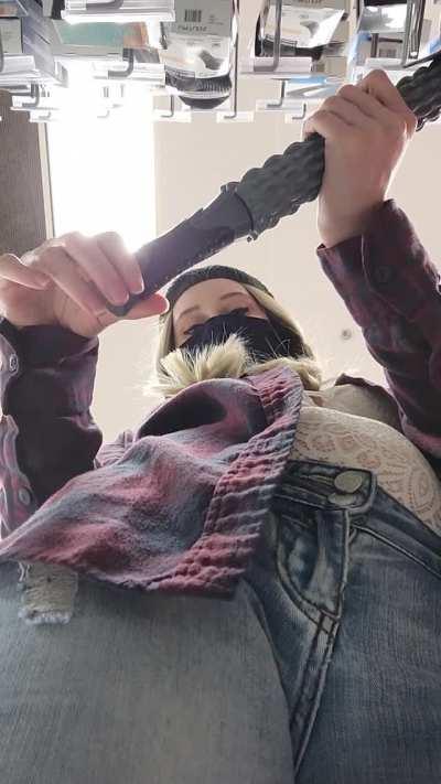 Just doing a little shopping.