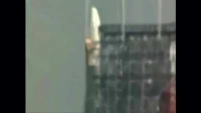 Explosion of a Delta II rocket carrying GPS IIR-1 13 seconds into flight due to a cracked booster casing, raining molten debris on the launch site and nearby areas. January 17th, 1997