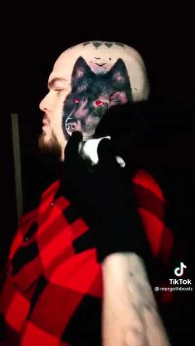 It looks like the wolf has a tumor