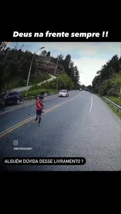 Isso foi muita sorte ou muito azar?