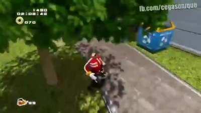 eggman goes to the store to buy propane