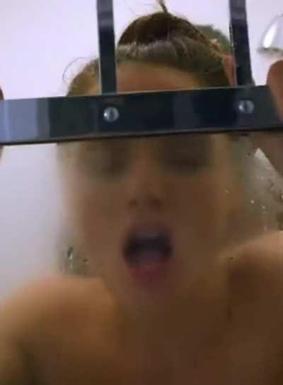 Tori enjoying a late midnight shower after her all night BBC session....💦💦