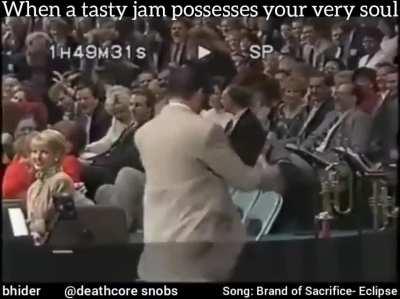 When you're possessed by the holy spirit