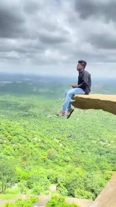 Anything for those views...