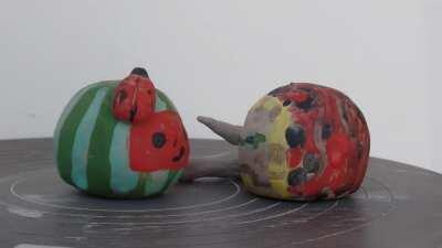 Intro! I tried out stop-motion for the first time :) Pewds must will the Cocomelon war