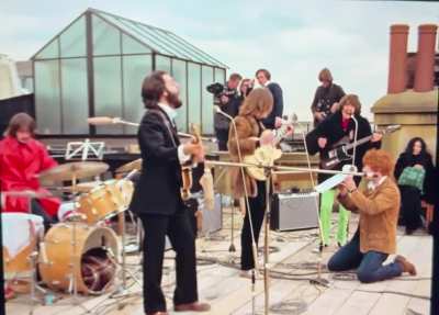 The Beatles'ın Louvre müzesi önündeki unutulmaz konseri.