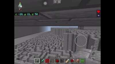 I have been working on this maze for like 7 months because MCPE so I don’t have world edit. What do you think?