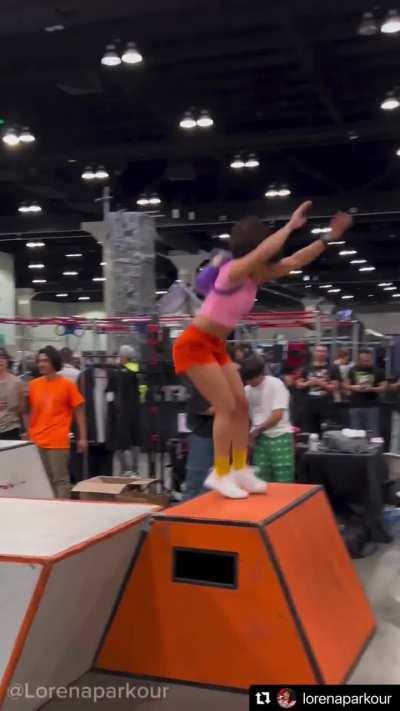 Dora the Explorer at the Fitness Expo