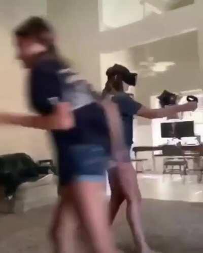 Running with a VR headset on, WCGW?