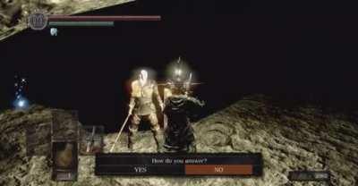 So I met Patches for the first time in DS1R…