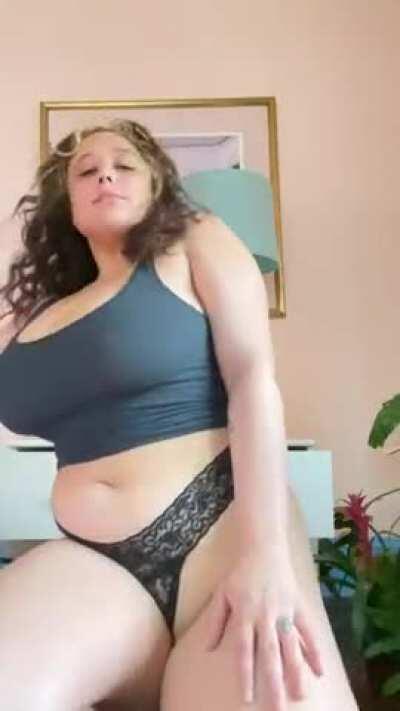 Wait for her to bend her over :)