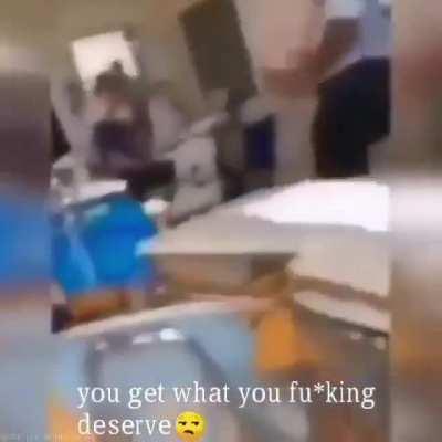 You get what you deserve.