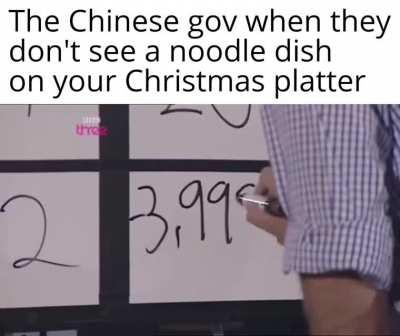 You expect me to eat kung pao?