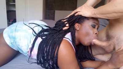 I love sucking white cock