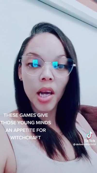 G#mers mom bans M#inecraft for teaching W*tchcraft! This is undeniable proof that the d*vs are witches and warlocks!