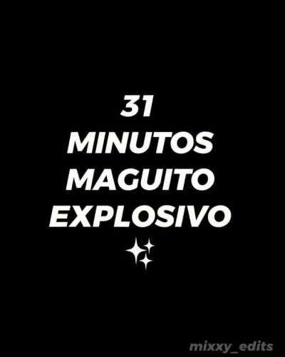 No se olviden de nuestro maguito explosivo, mi celular casi explota :(