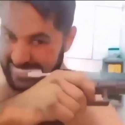 How Americans brush their teeth