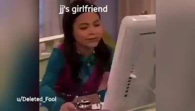 She's coming for you JJ lmao (We need a video with her,she's funny )