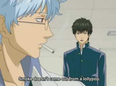 Smoking during class