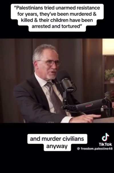 Pro-Palestinian people need to learn to talk like Miko Peled.