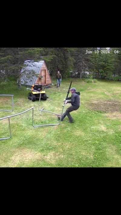 to pull the corral and be furious!