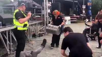 To break the barrel with the bat