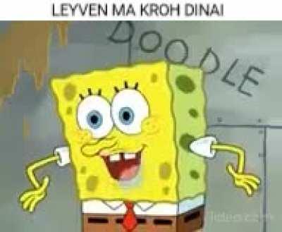 Today i had a dream that I was in a different universe where people spoke a language called 