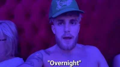 Jake Paul was chatting mad shit so I decided to make him say what should have actually said