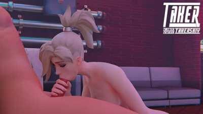 Mercy blowjob (takerskiy)