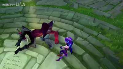 Zoe and aatrox