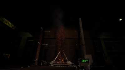 20-foot tree in the National Fire Research Lab