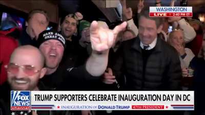 Fox News interviews MAGA celebrating at a bar. We're in so much trouble 