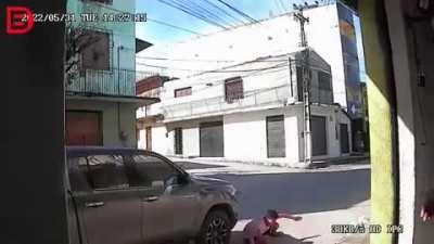 He obviously has more luck than sense