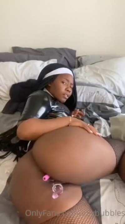 Giving us a blessing