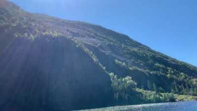 Avalanche Lake, Adirondack Mountains, NY, USA (Sept. 2020). So beautiful and unique.