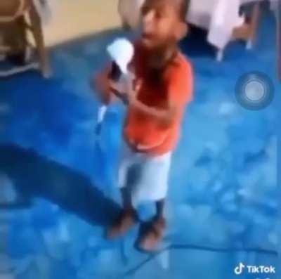 So dis the lil Nigga that be singing the anime intros