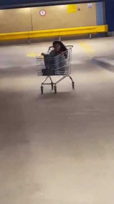 HMC while I fly down this ramp with no brakes.